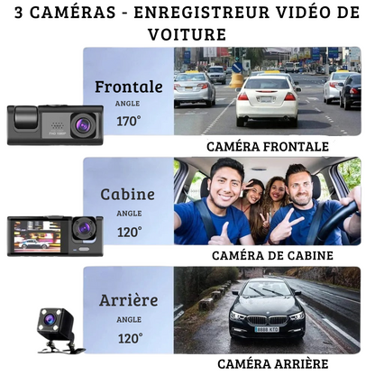 Caméra Dash Cam Pro HD pour Voiture - FRAGOLIN™