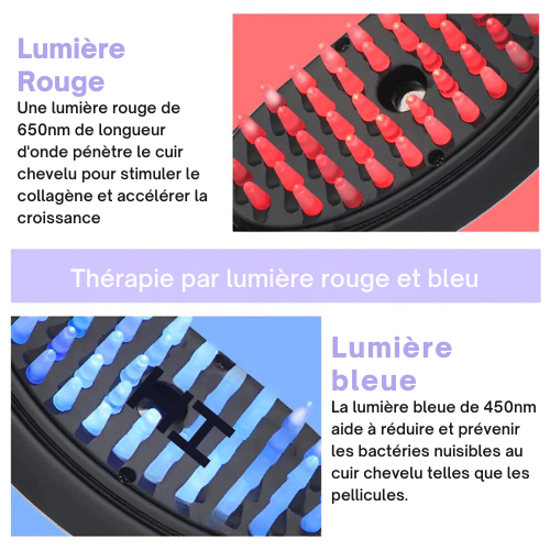 UltraPousse™ Brosse Régénératrice de Cheveux