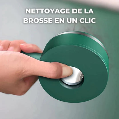 NoStress: Brosse à cheveux auto nettoyante