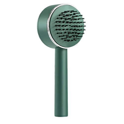 NoStress: Brosse à cheveux auto nettoyante