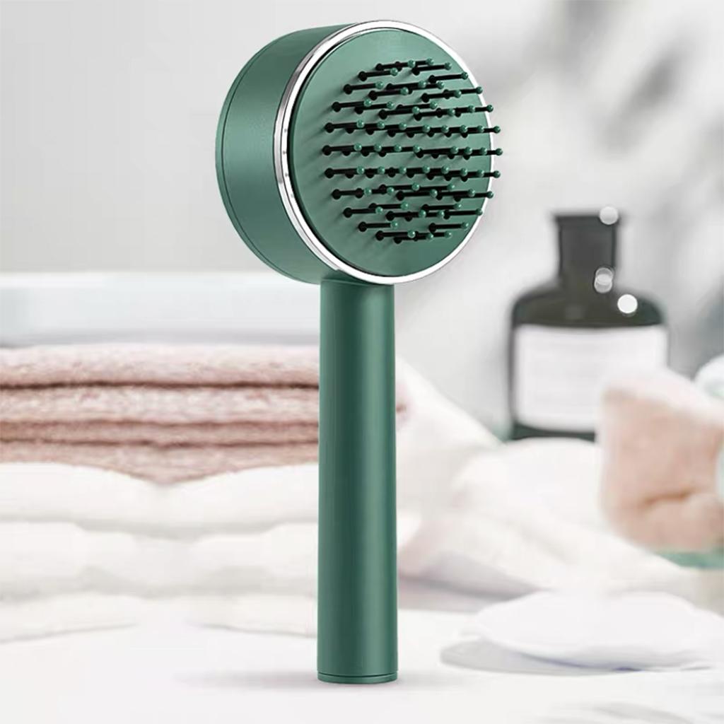 NoStress: Brosse à cheveux auto nettoyante