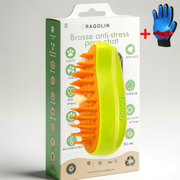 FRAGO Brosse Pro I Nuage Anti-Stress