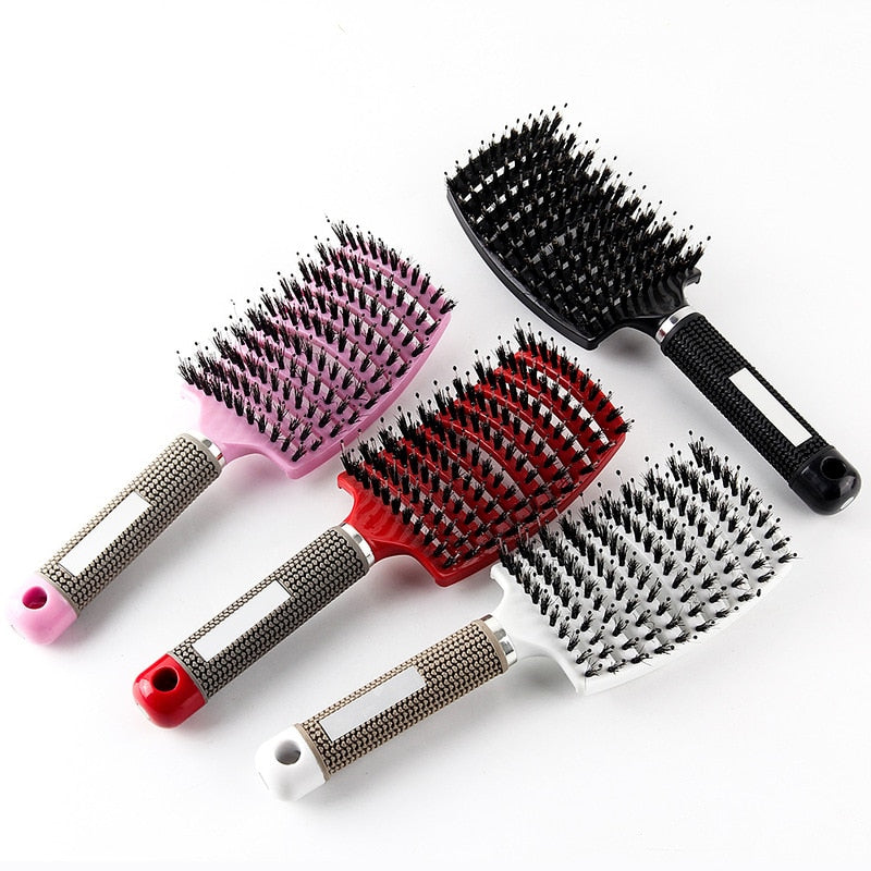 PopBrush - Lot de 2 Brosses magiques pour cheveux