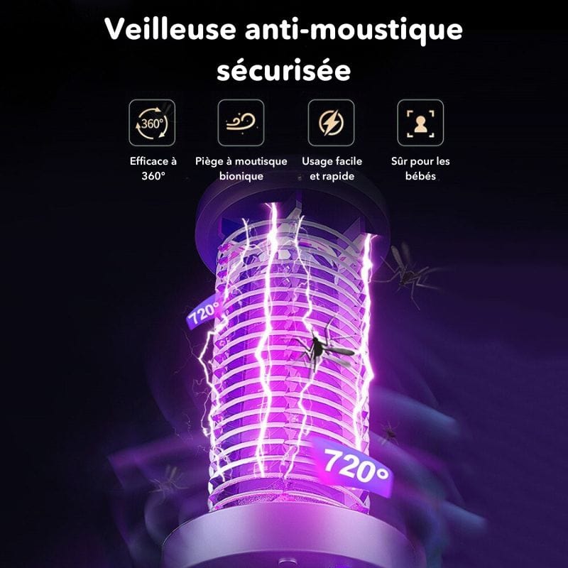 BabyZzz - Veilleuse Protectrice Anti-Moustiques