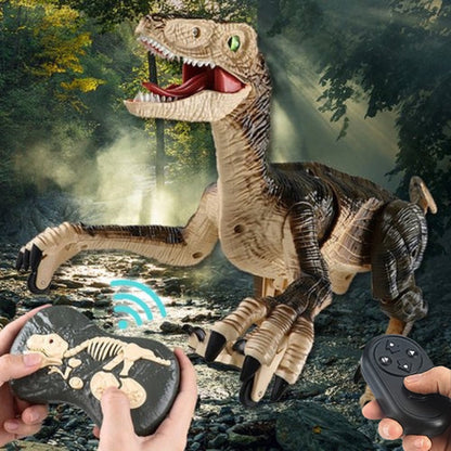 DInosaure RUN: Dinosaure télécommandé avec son et lumière pour enfants